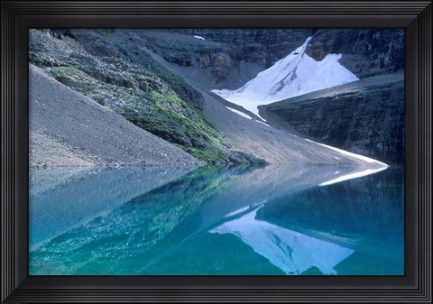 Framed Lake Oesa, Yoho National Park, British Columbia, Canada Print