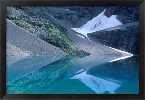 Framed Lake Oesa, Yoho National Park, British Columbia, Canada Print