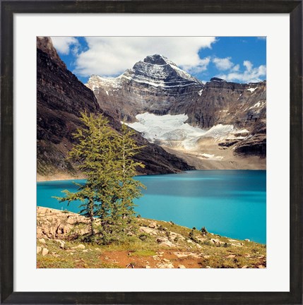 Framed British Columbia, Yoho NP Lake McArthur Print