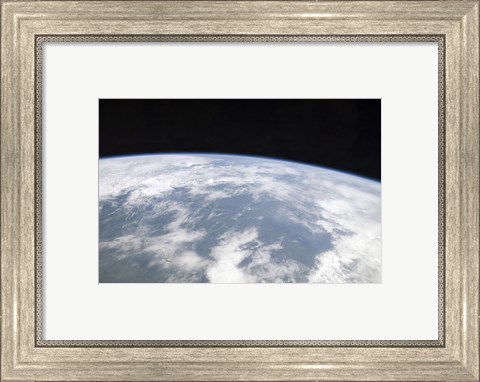 Framed View of Planet Earth from Space Print