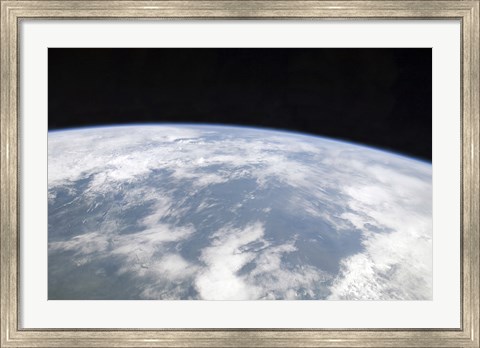 Framed View of Planet Earth from Space Print