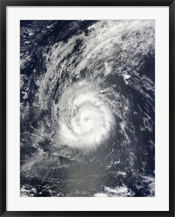 Framed Hurricane Julia Print