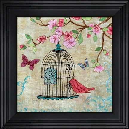 Framed Spring Fling I Print