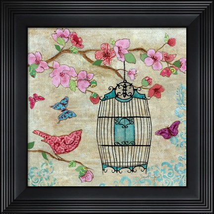 Framed Spring Fling II Print