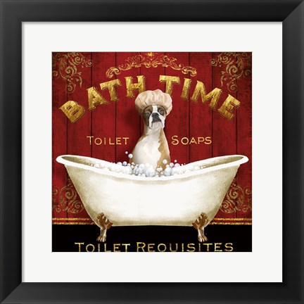 Framed Bath Time Print