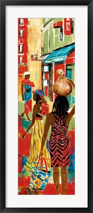 Framed Market Day IV Print