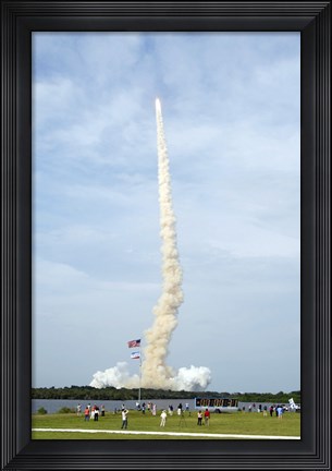 Framed Space Shuttle from Kennedy Space Center Print