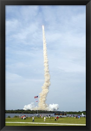 Framed Space Shuttle from Kennedy Space Center Print