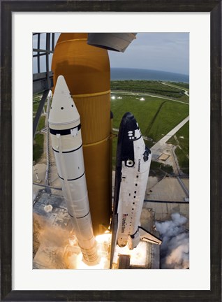 Framed Kennedy Space Center Space Shuttle Print