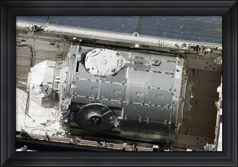 Framed Tranquility Node in Space Shuttle Endeavour&#39;s Cargo Bay Print