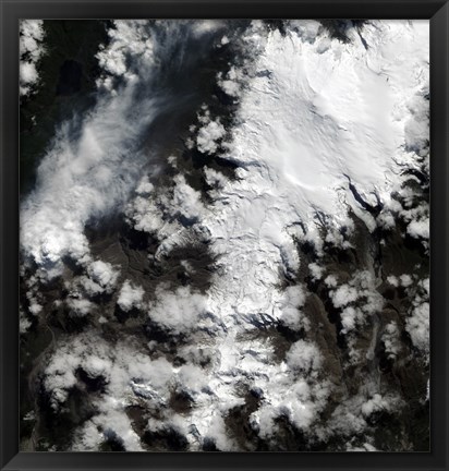 Framed Chaiten Volcano in Chile Print
