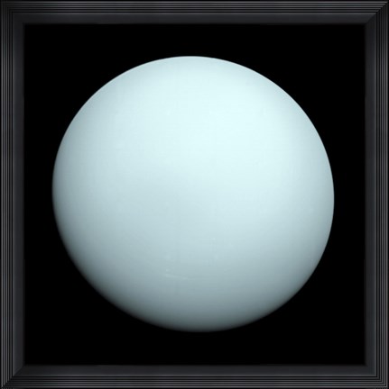 Framed Planet Uranus Print