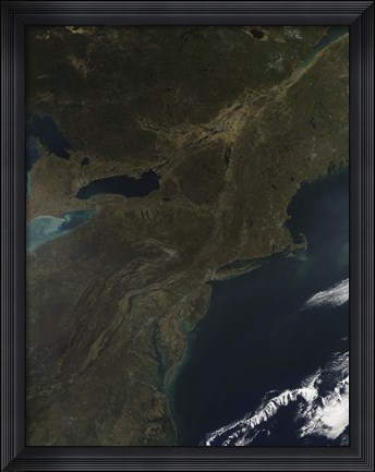 Framed Fall Colors in the Eastern United States Print