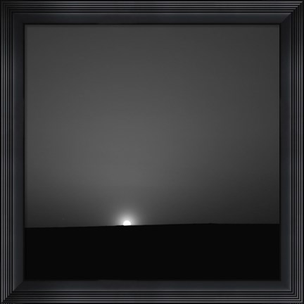 Framed Sunrise on Mars Print