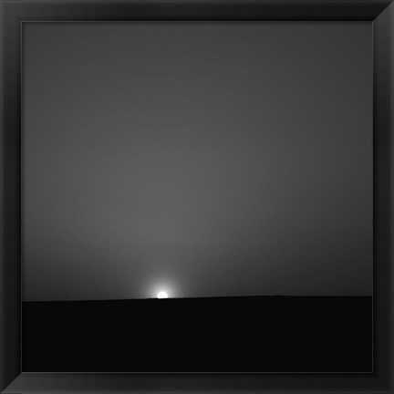 Framed Sunrise on Mars Print