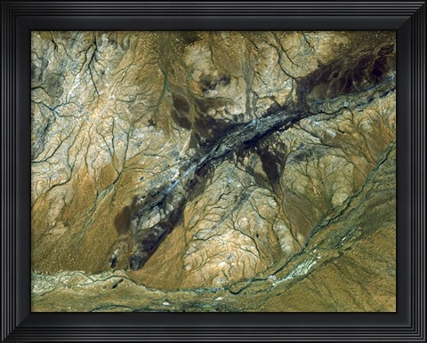 Framed Jack Hills, Australia Print