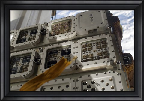 Framed Close-up Image of the Expose-R experiment Print