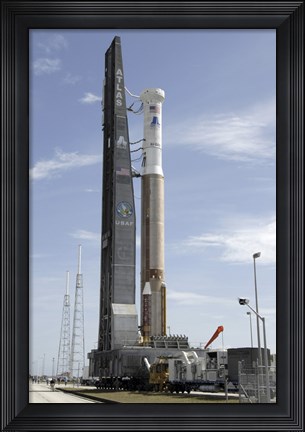 Framed Atlas V/Centaur arrives on the Launch Complex Print