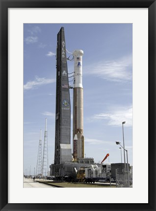 Framed Atlas V/Centaur arrives on the Launch Complex Print