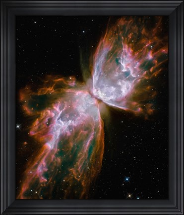 Framed Butterfly Nebula Print