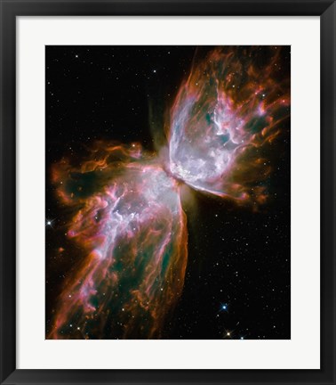 Framed Butterfly Nebula Print