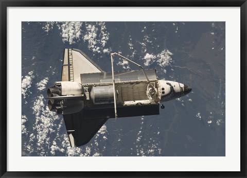 Framed Space Shuttle Discovery 2 Print