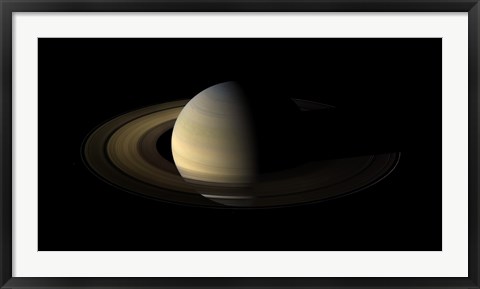 Framed Saturn Equinox Print