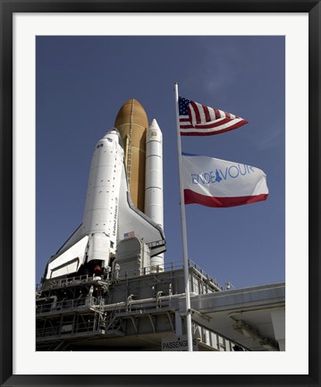 Framed Space Shuttle Endeavour 2 Print