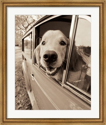 Framed Are we there Yet? Print