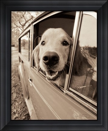 Framed Are we there Yet? Print