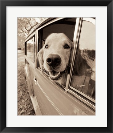 Framed Are we there Yet? Print