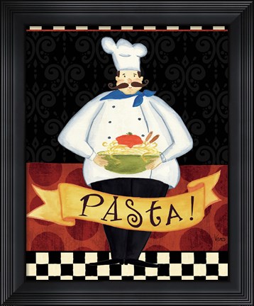 Framed Bon Appetit I Print