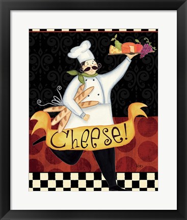 Framed Bon Appetit IV Print