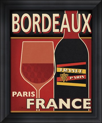 Framed Bordeaux Print