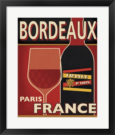 Framed Bordeaux Print