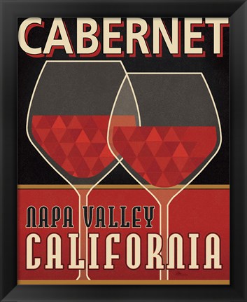 Framed Cabernet Print