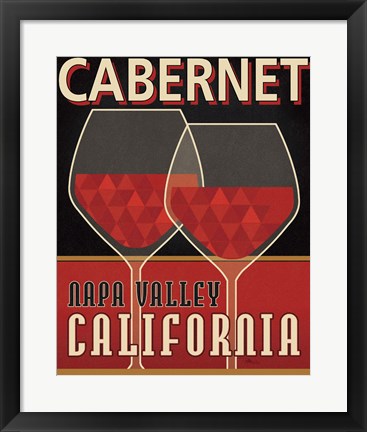 Framed Cabernet Print