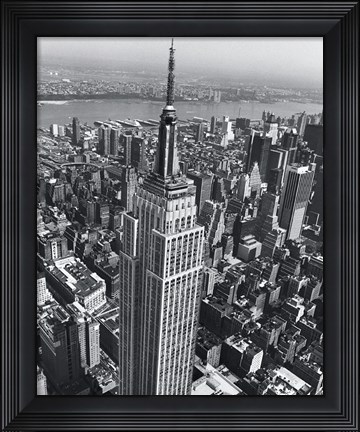 Framed Empire State Building 1 Print
