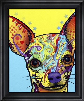 Framed Chihuahua I Print
