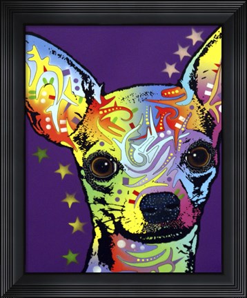 Framed Chihuahua II Print