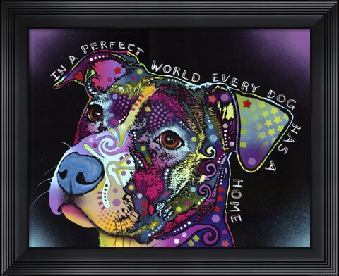Framed In a Perfect World Print