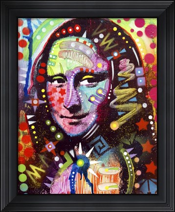 Framed Mona Lisa Print