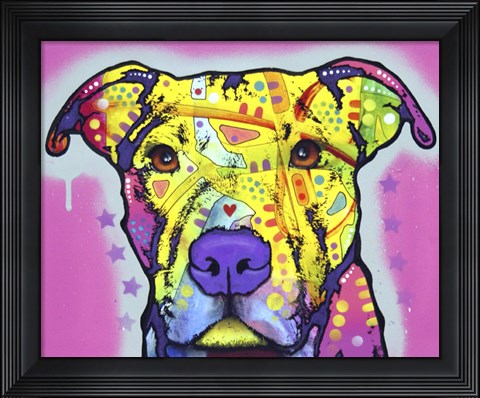 Framed Focused Pit Print