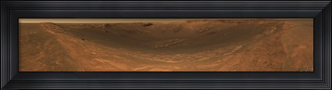 Framed Impact Crater Endurance on the Surface of Mars Print