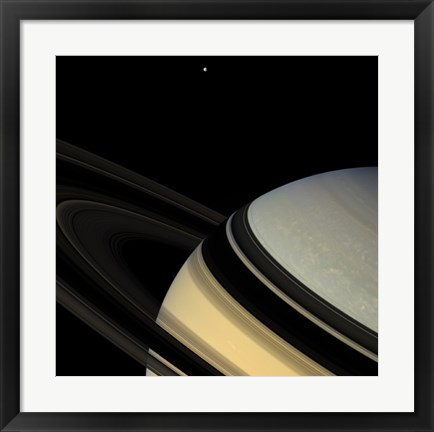 Framed Saturn Print