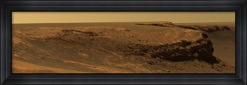 Framed Layers of Cape Verde in Victoria Crater Print