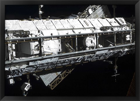 Framed International Space Station&#39;s Starboard Truss Print