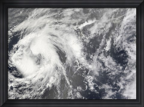 Framed Tropical Storm Josephine Print
