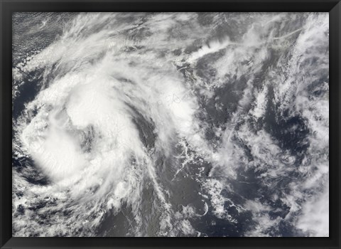 Framed Tropical Storm Josephine Print