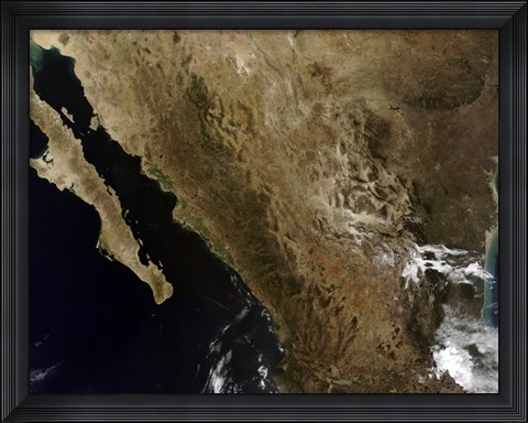 Framed Northern Mexico Print